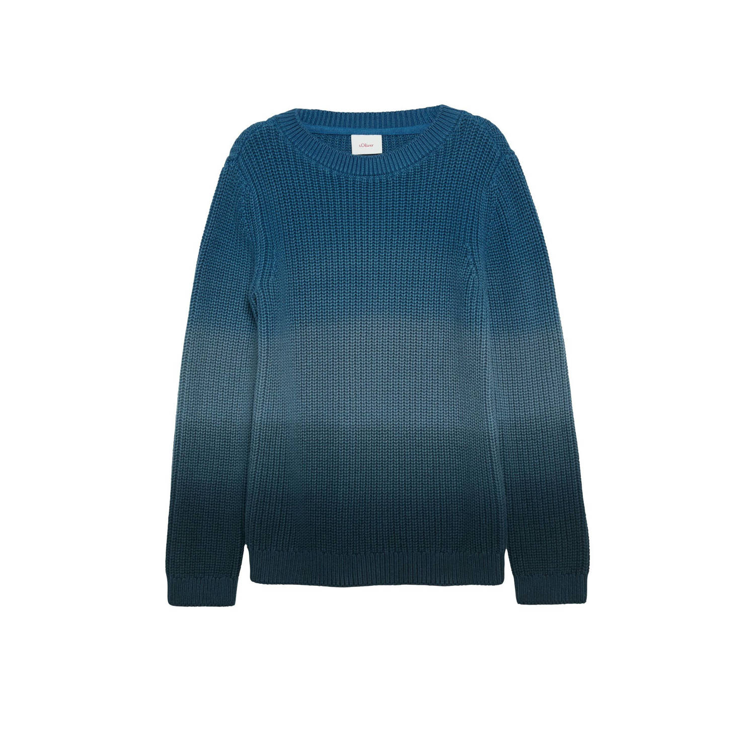 s.Oliver gebreide trui blauw