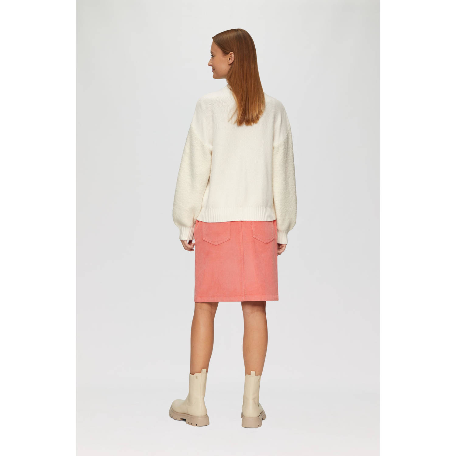 s.Oliver gebreid vest wit