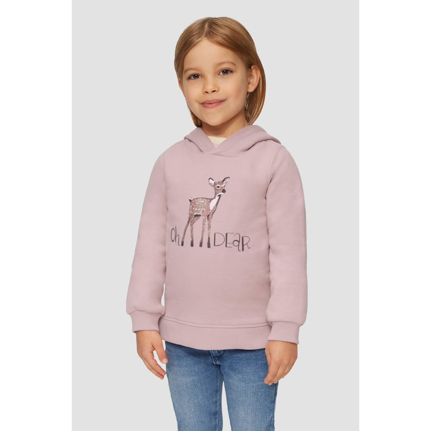S.Oliver RED LABEL Regular fit hoodie met glitterprint