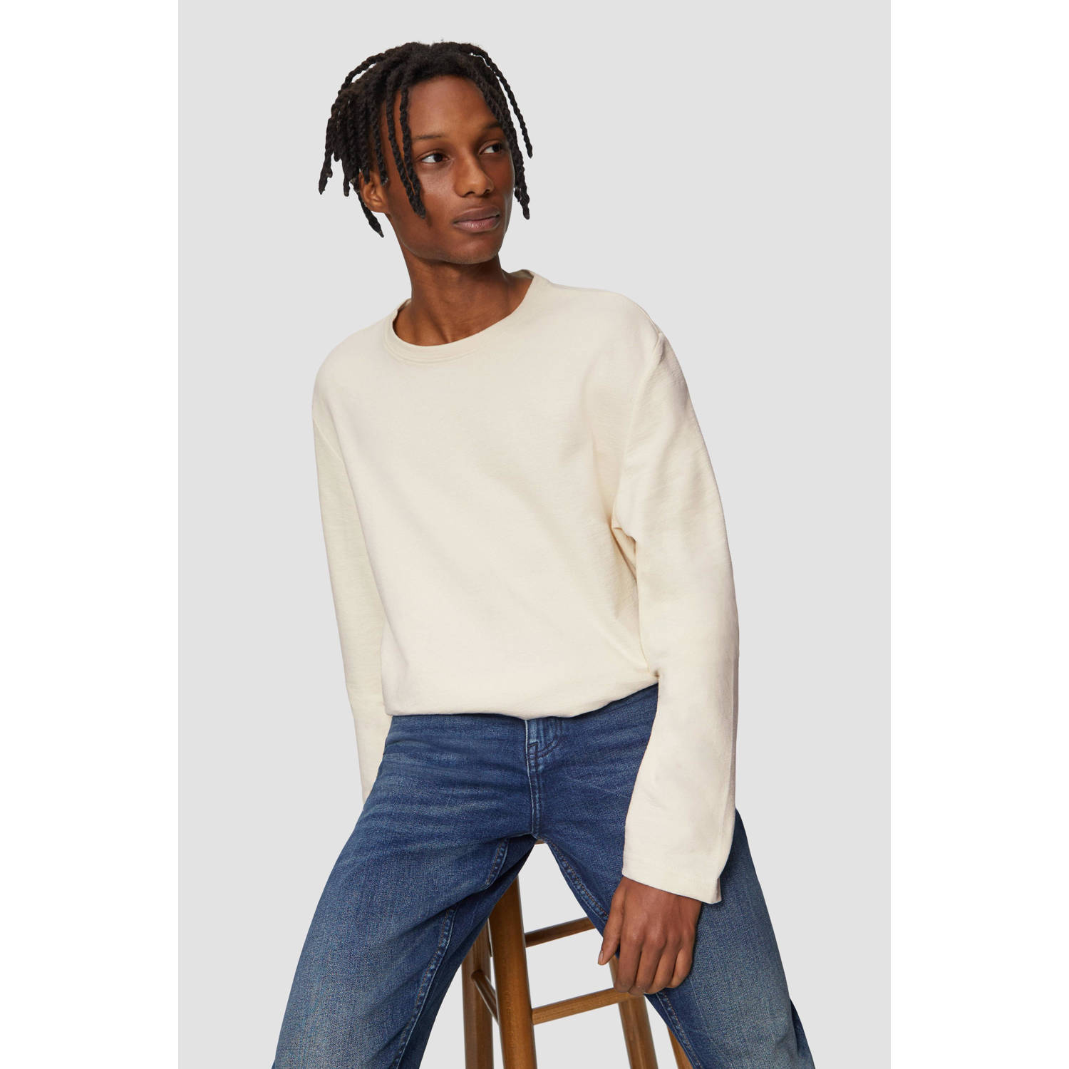 Q S by s.Oliver longsleeve ecru