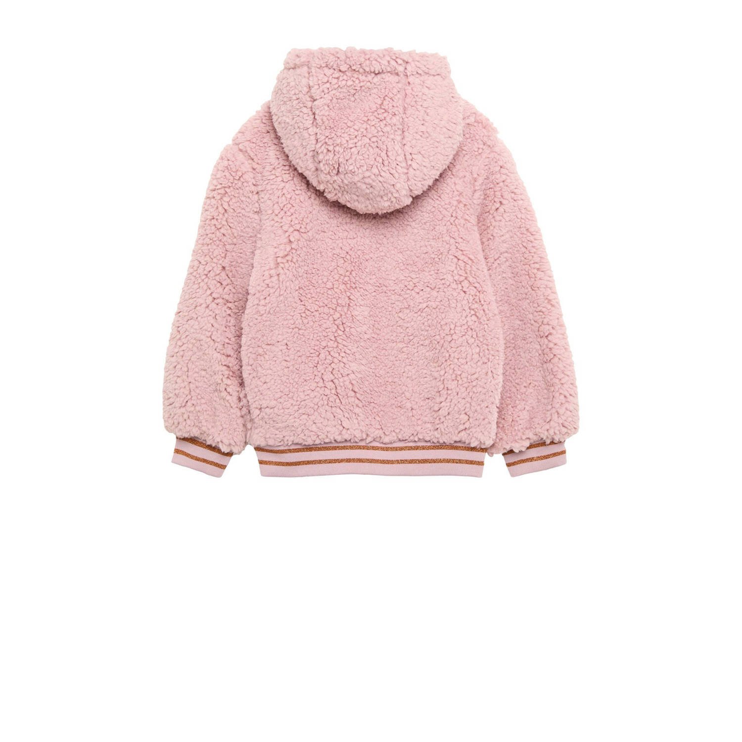 s.Oliver teddy tussenjas roze