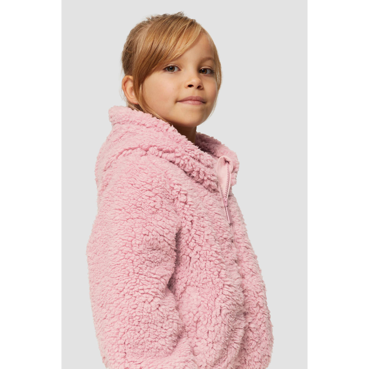 s.Oliver teddy tussenjas roze