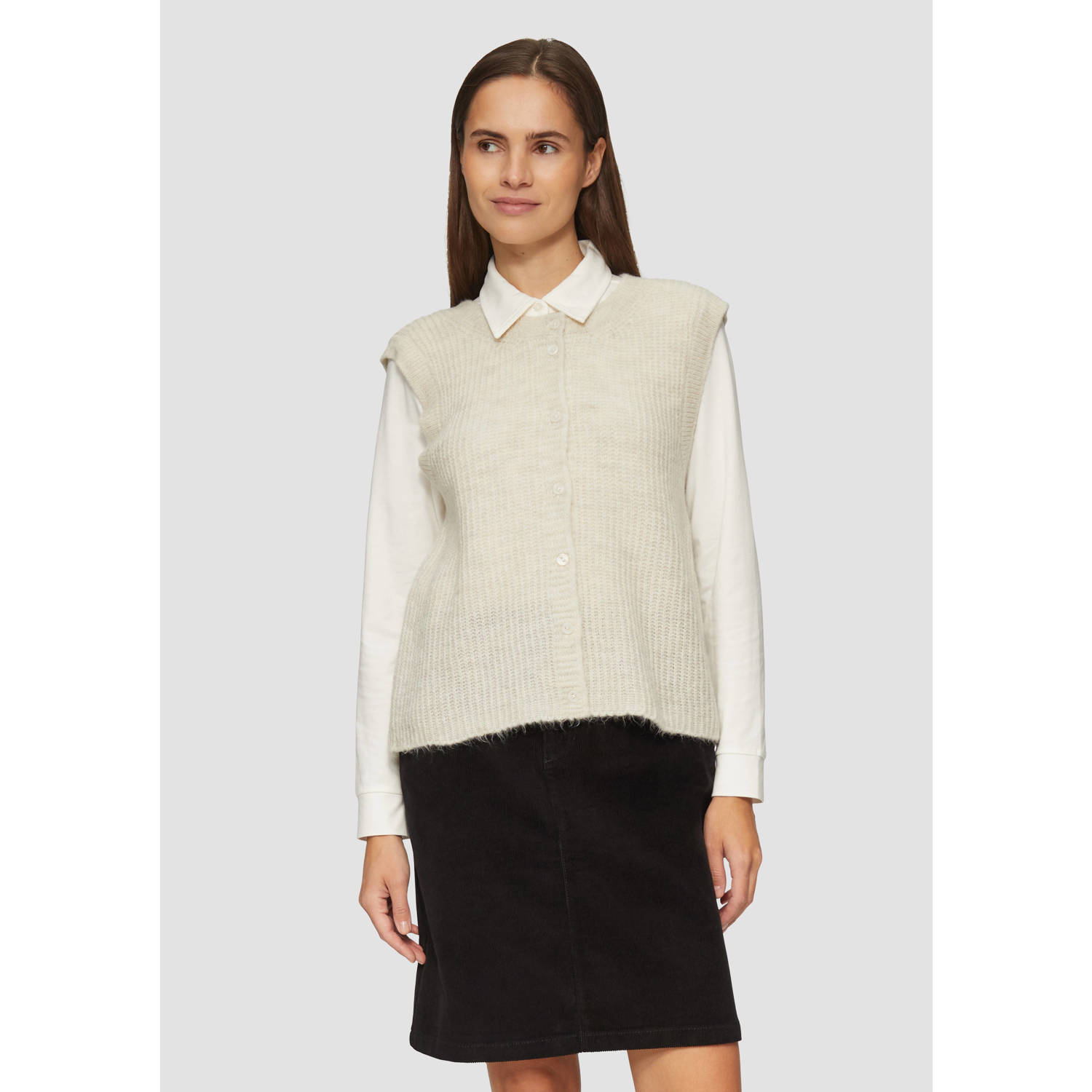 S.Oliver gebreide top beige
