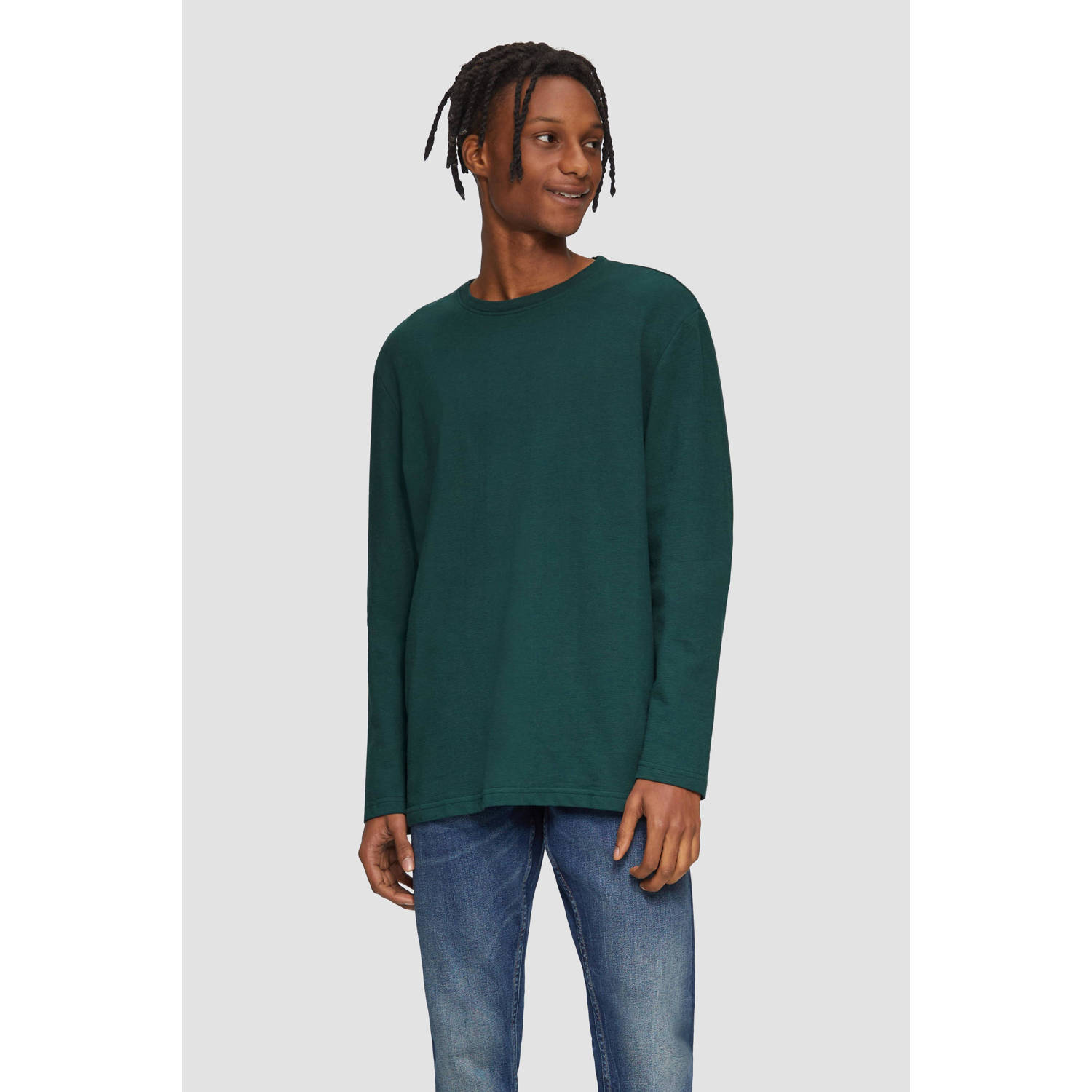 Q S by s.Oliver longsleeve groen