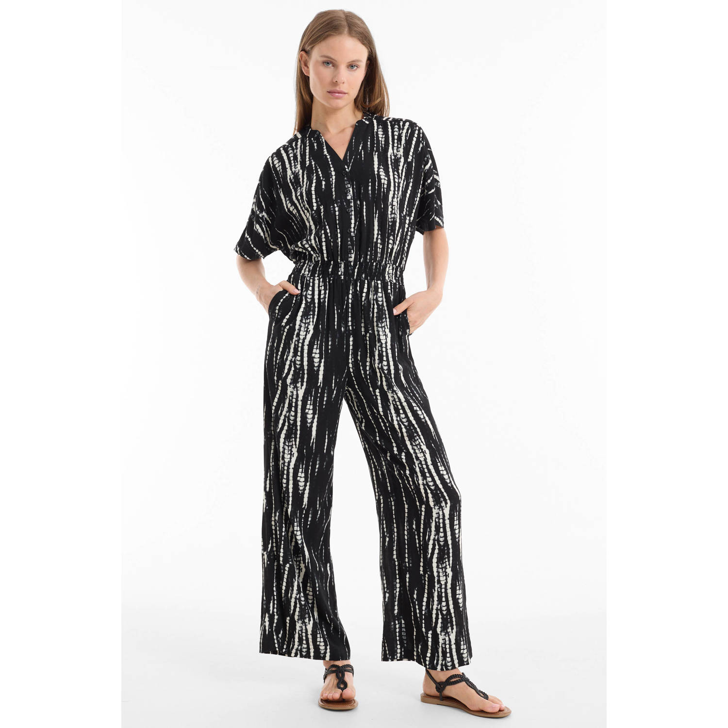 Anytime jumpsuit zwart