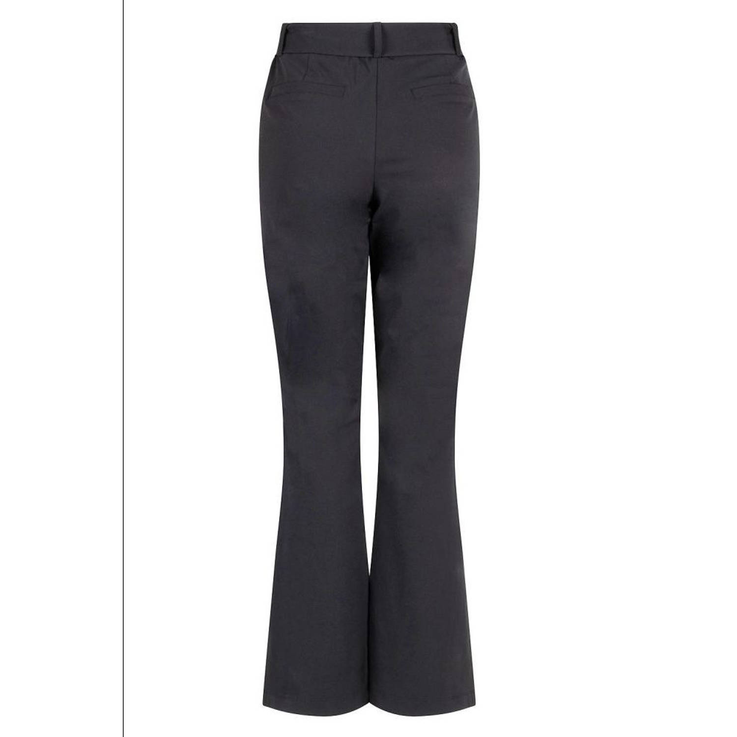Zoso flared broek Flash grijs