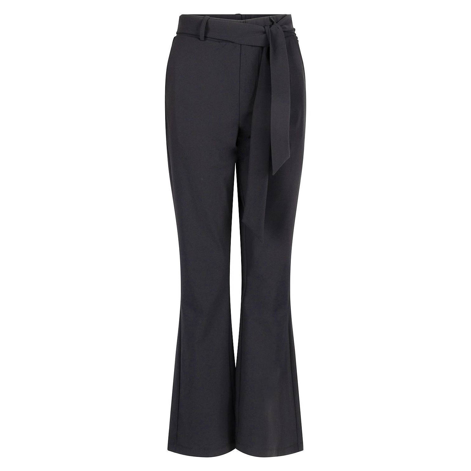 Zoso flared broek Flash grijs