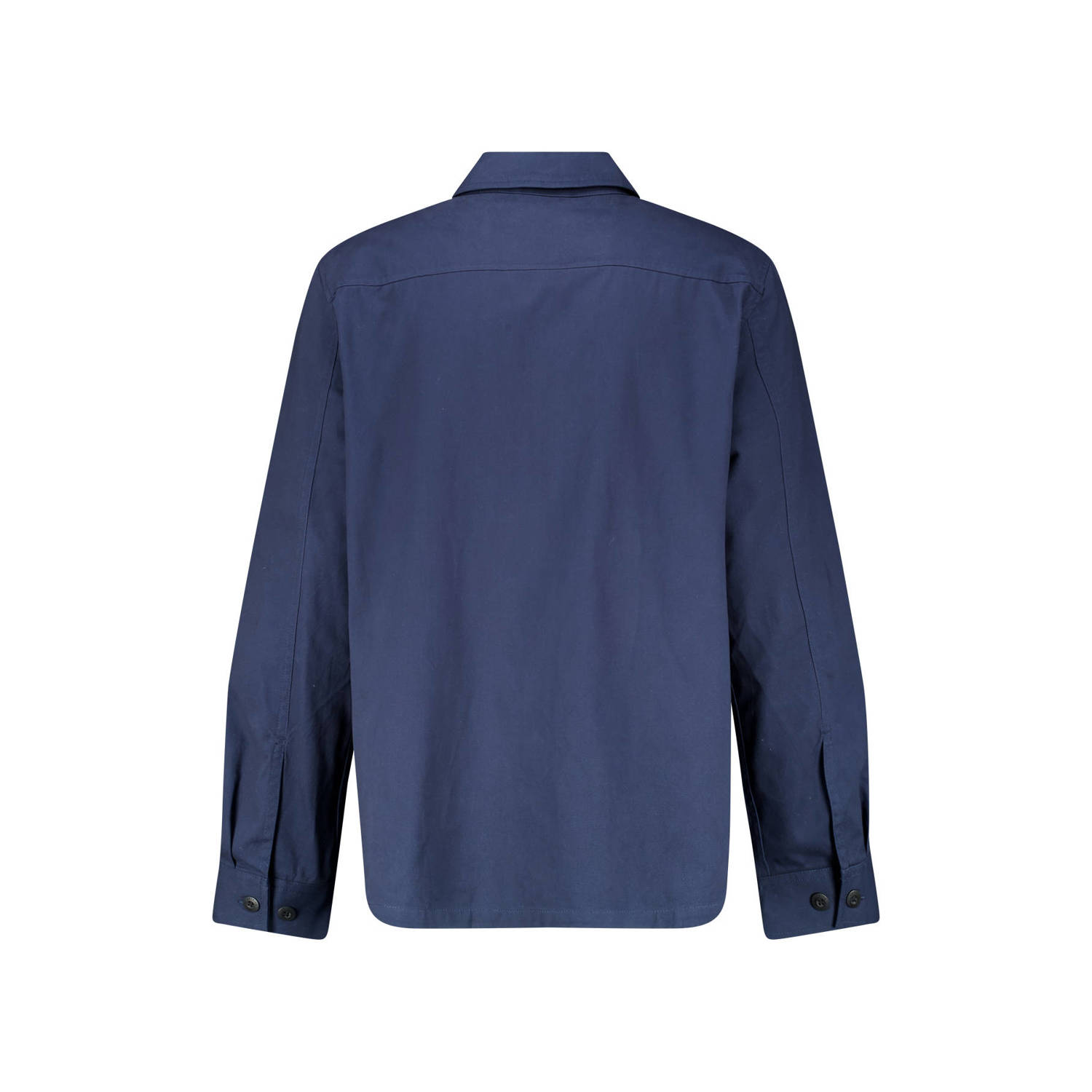 America Today loose fit overshirt Hedley donkerblauw