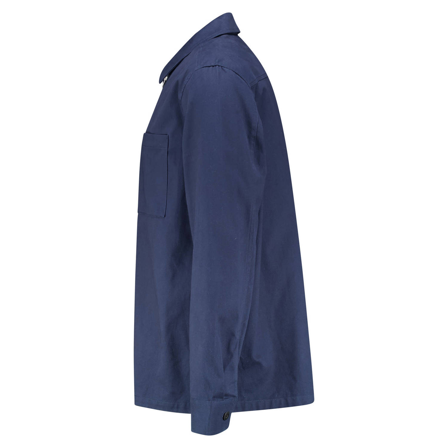 America Today loose fit overshirt Hedley donkerblauw