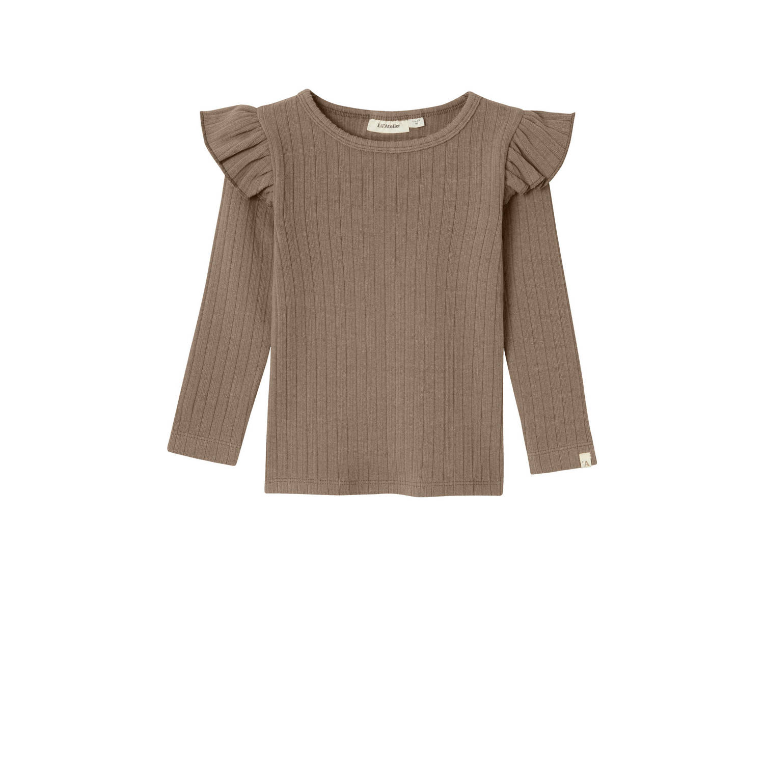 LIL' ATELIER MINI longsleeve NMFNIVA bruin