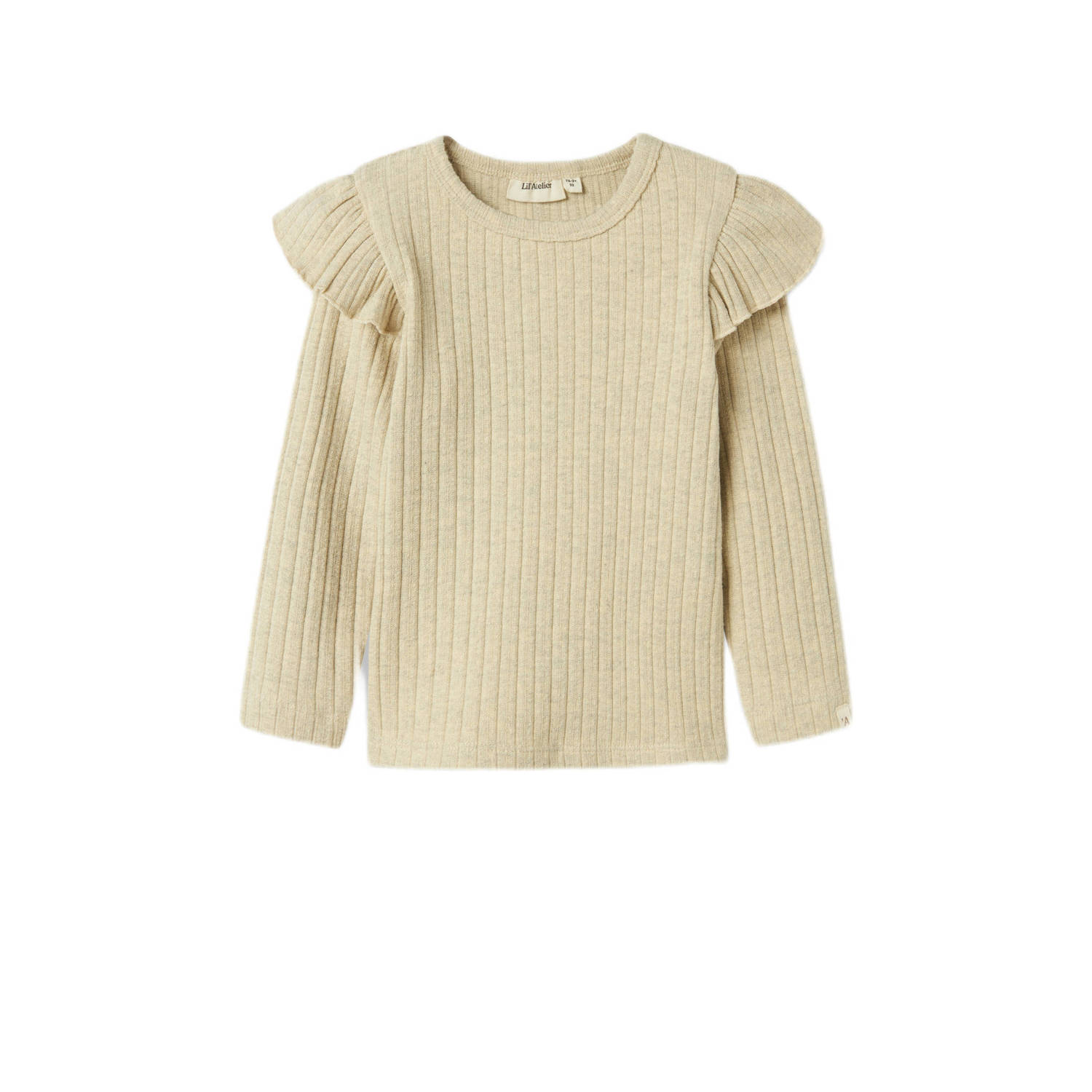 LIL' ATELIER MINI longsleeve NMFNIVA zand