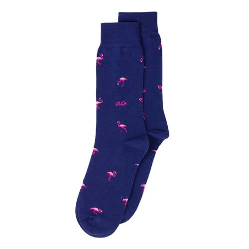 Alfredo Gonzales sokken Flamingos blauw afbeelding