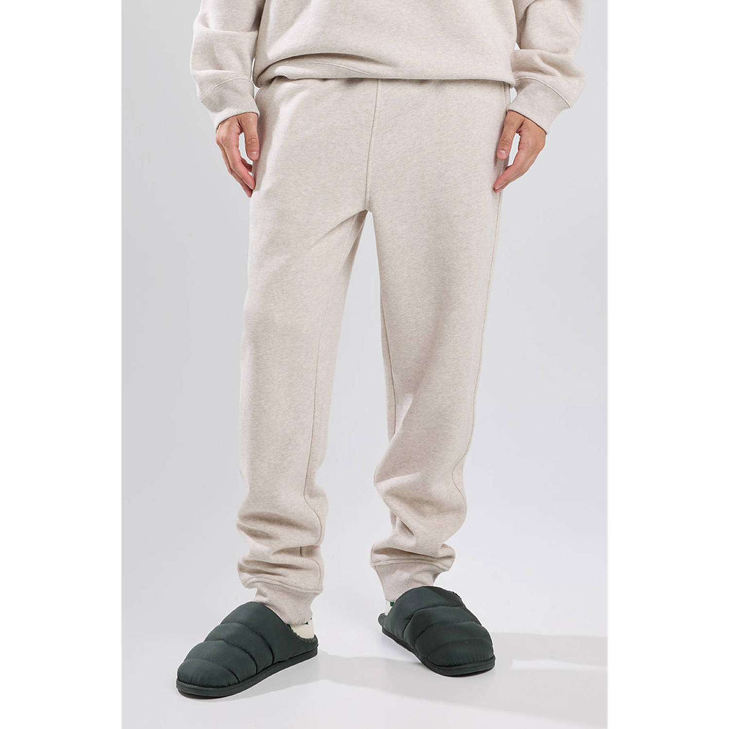 America Today regular fit joggingbroek Col oatmeal