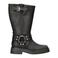 Vagabond Shoemakers Eyra leren bikerboots zwart