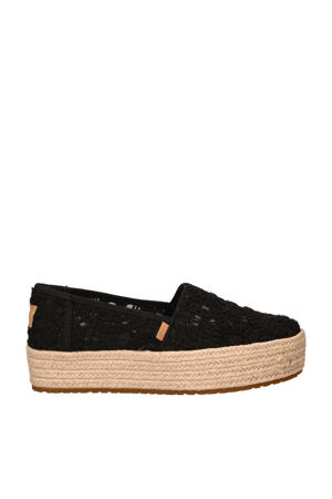   espadrilles zwart