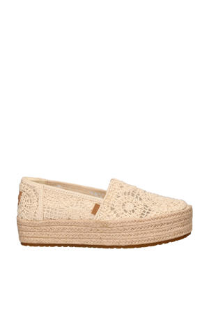   espadrilles ecru