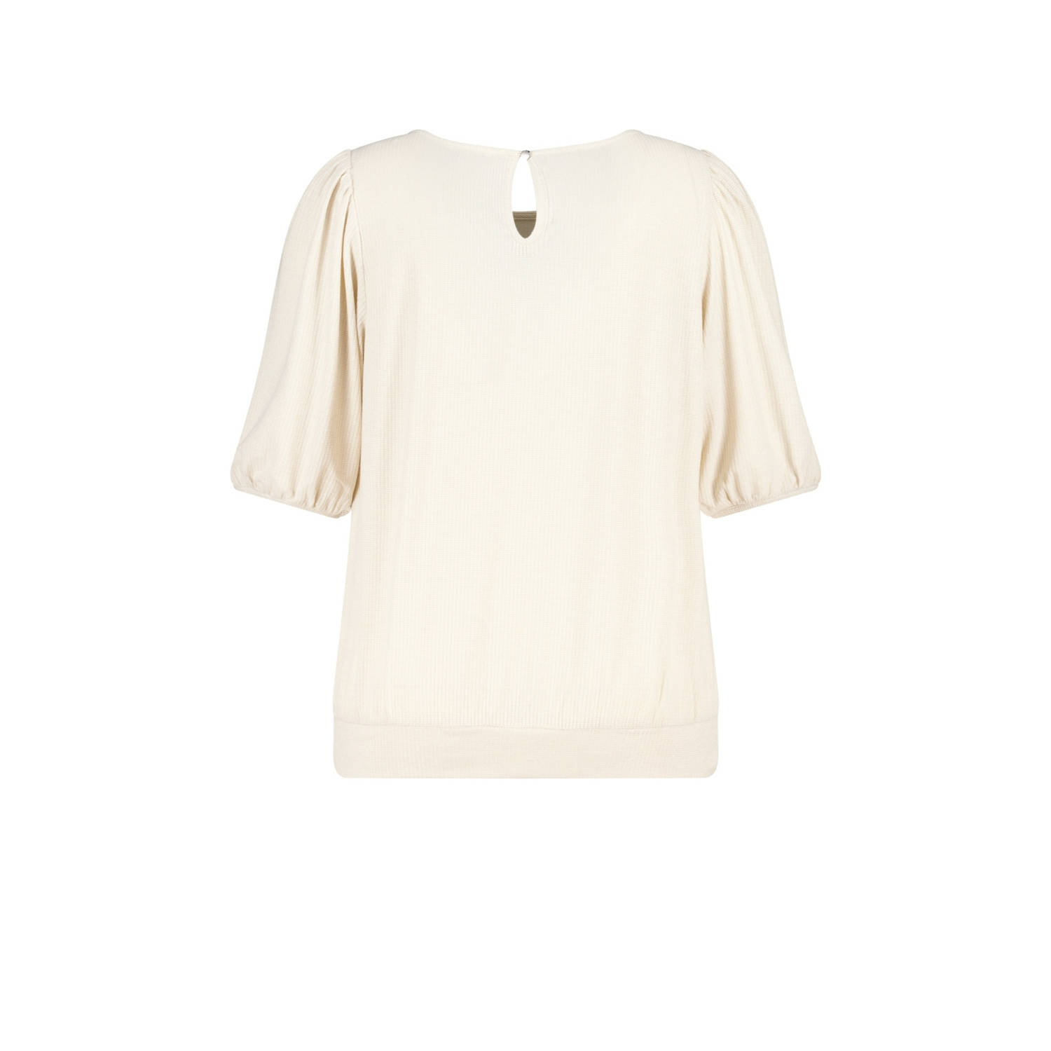 MS Mode top ecru met lurex