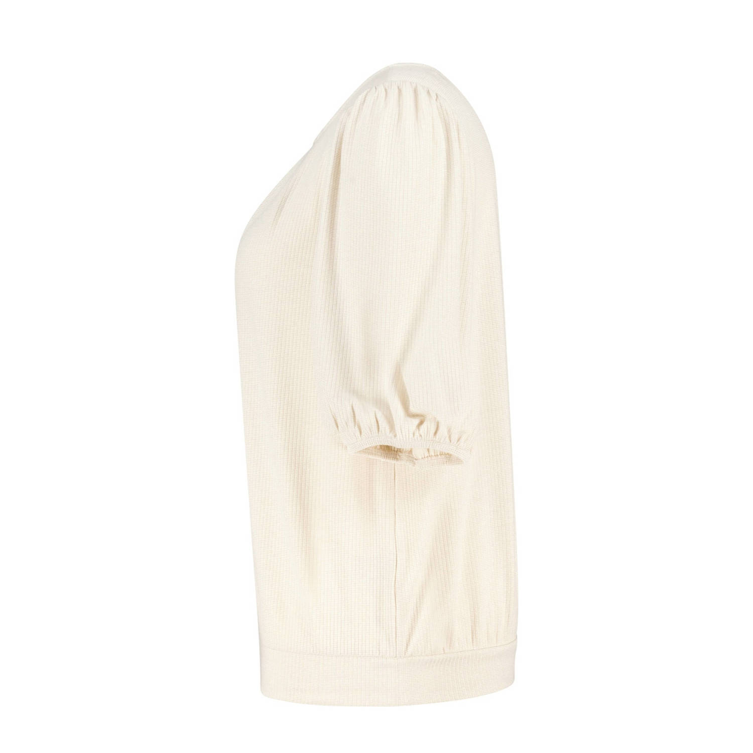 MS Mode top ecru met lurex