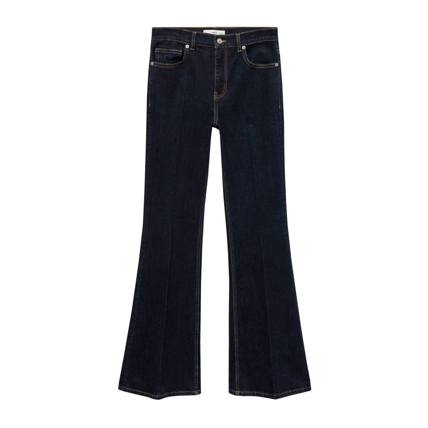 Mango flared jeans dark blue denim