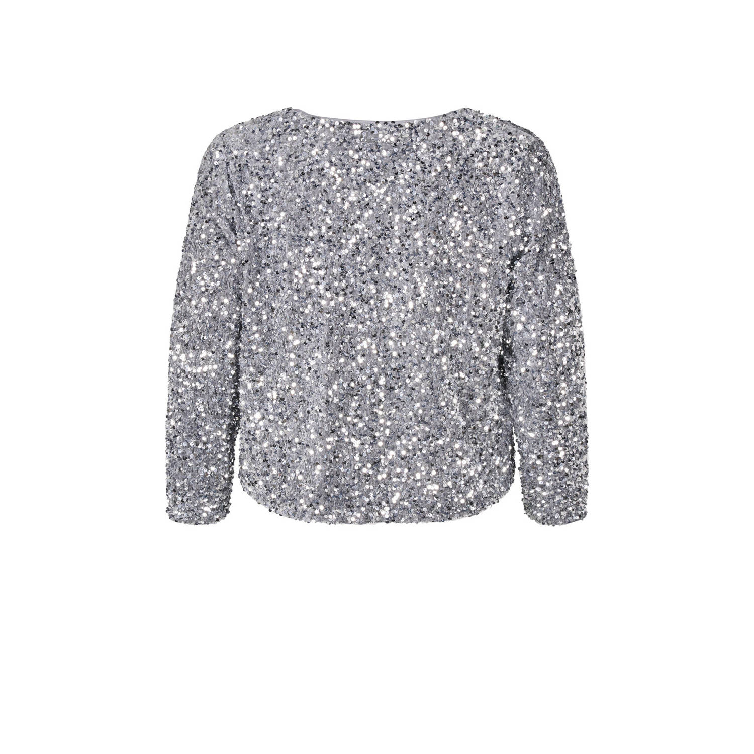 Zizzi top zilver
