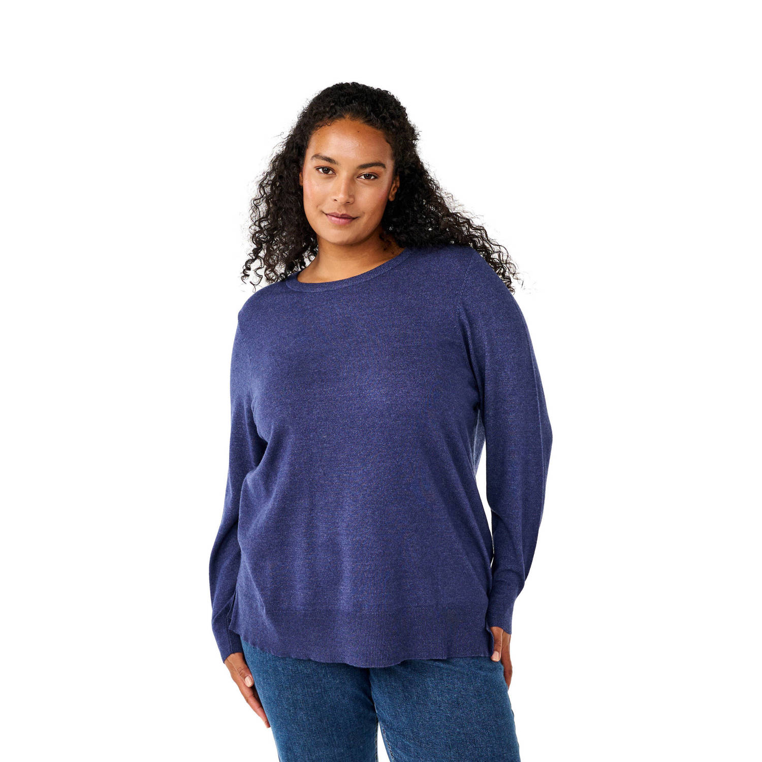 Zizzi pullover blauw