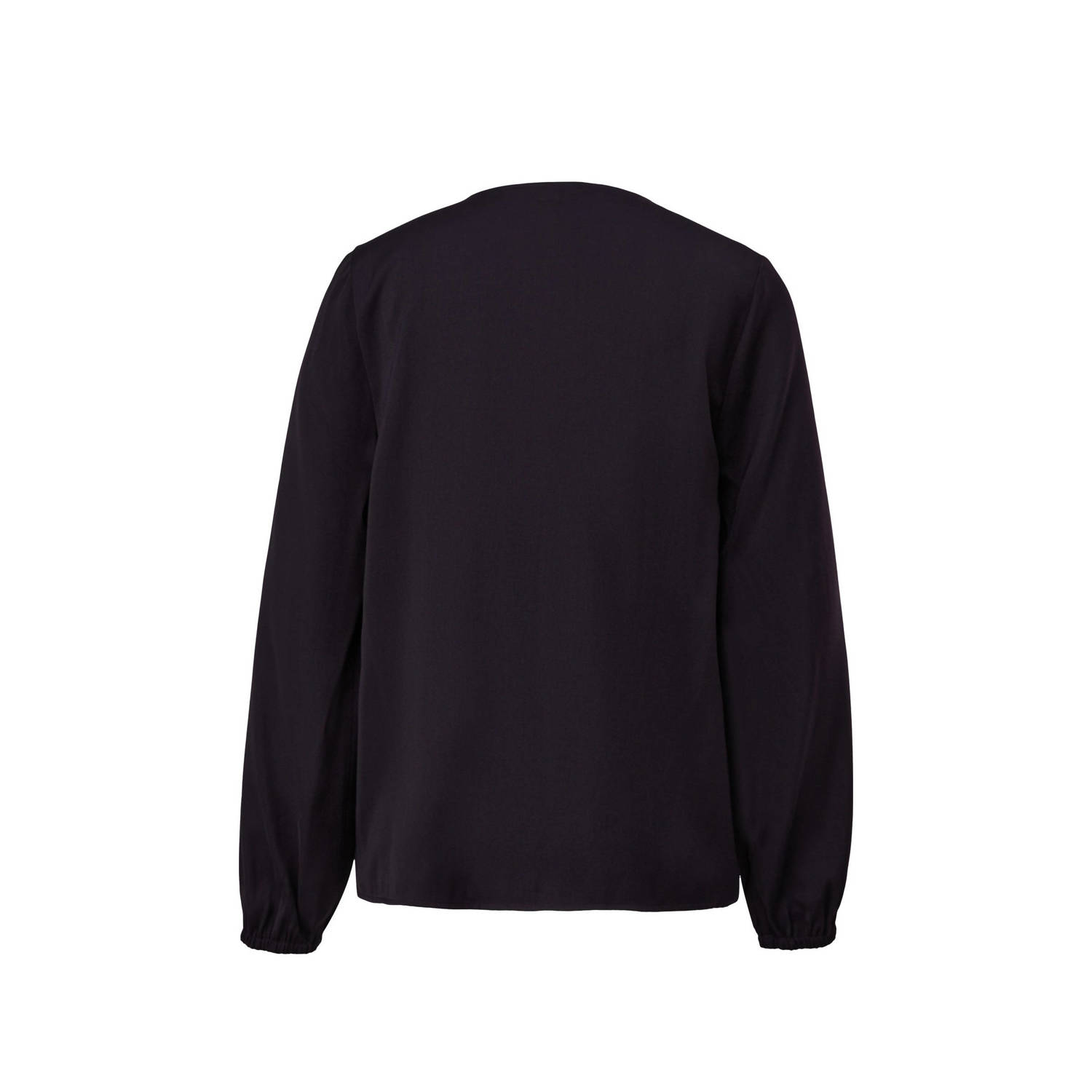 comma blousetop donkerpaars