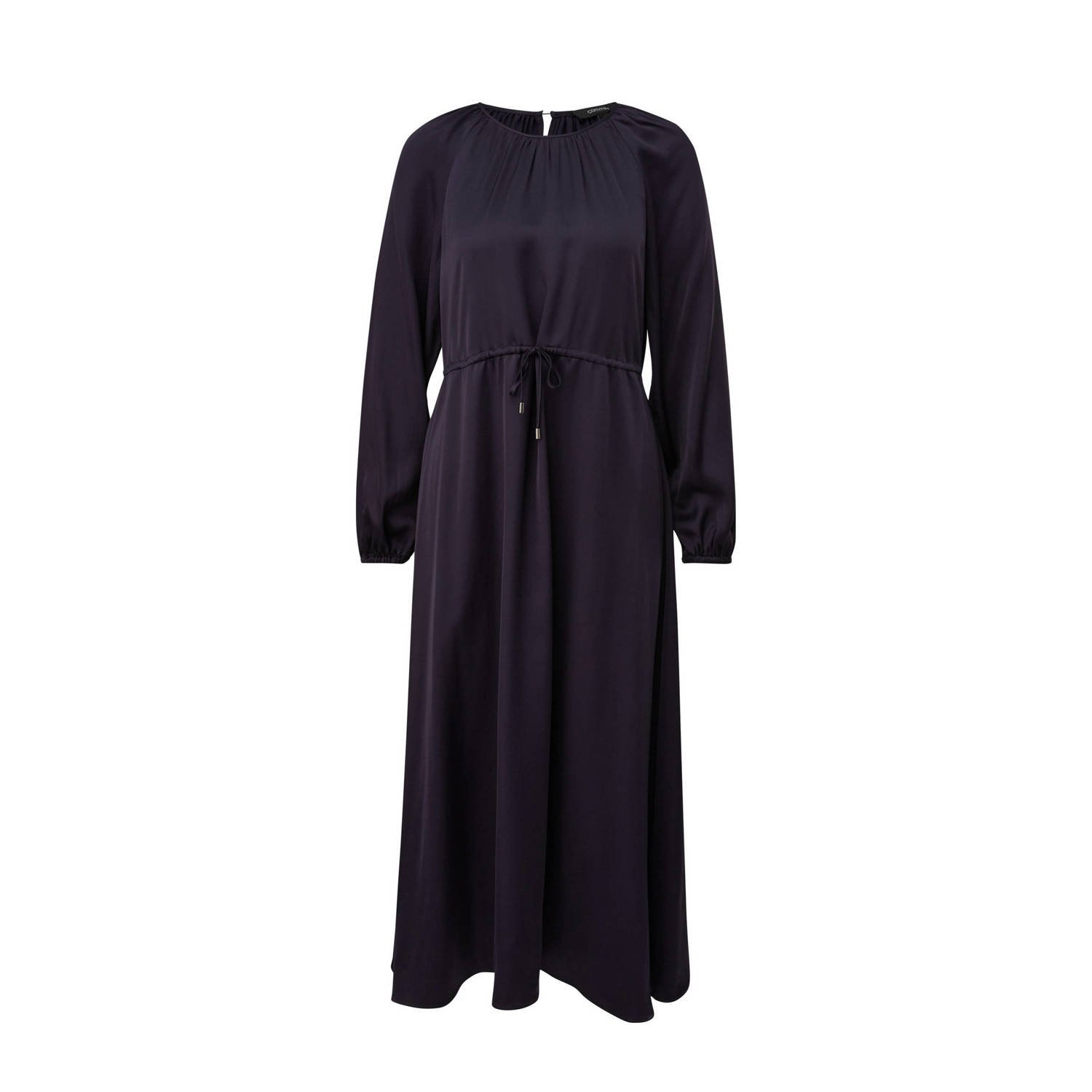 Comma Maxi-jurk Lange mouwen met bindband