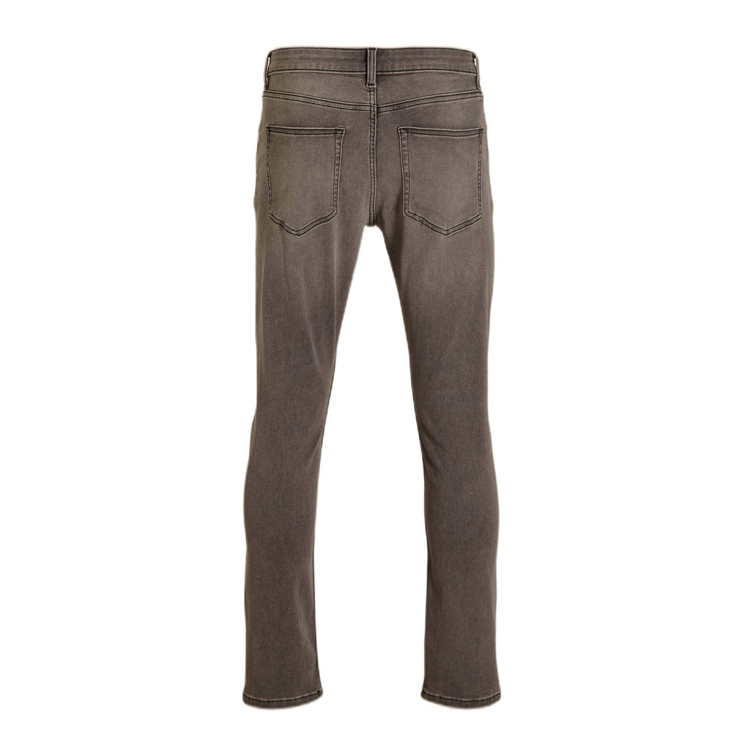 anytime slim fit jeans lichtgrijs