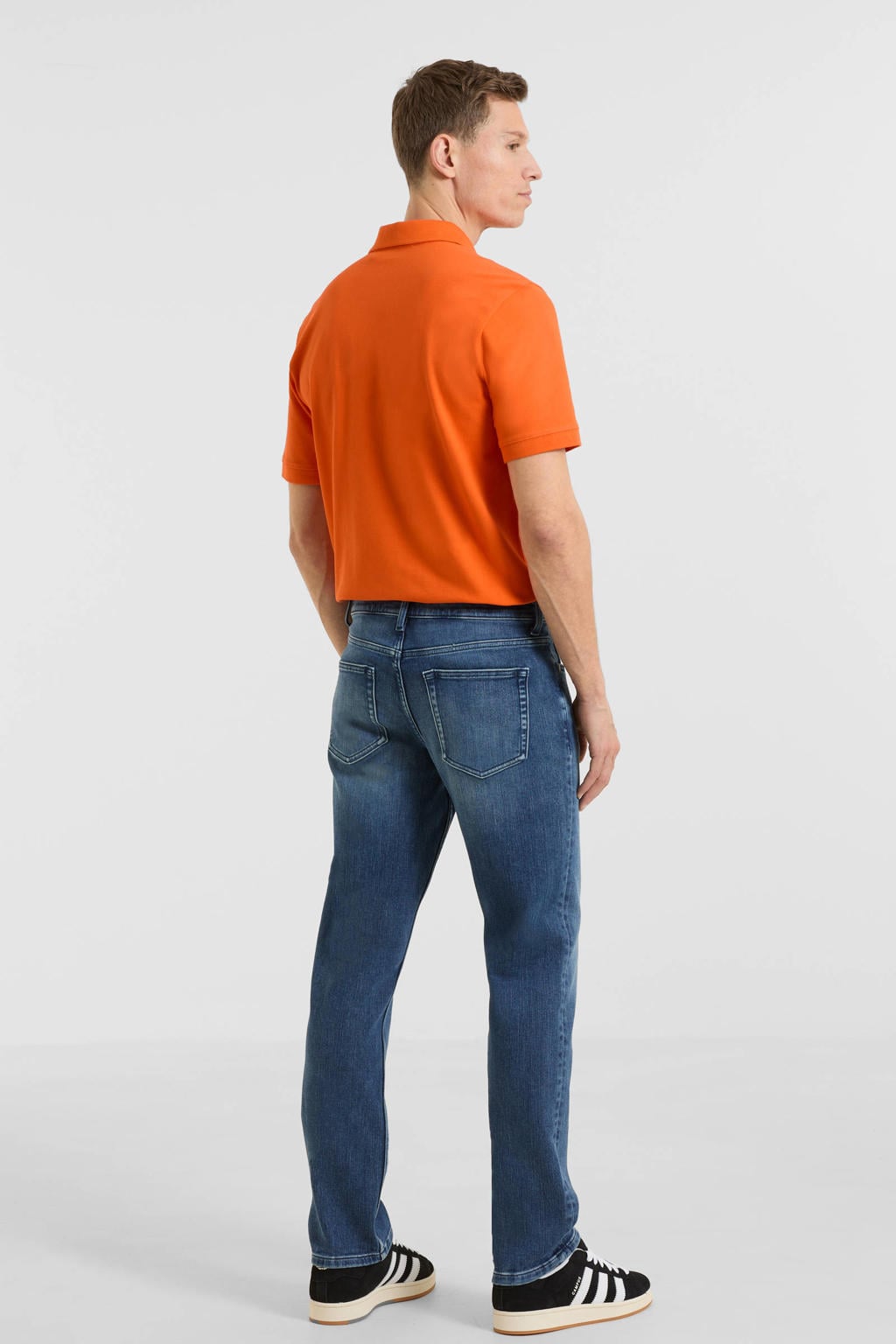 Anytime relaxed fit jeans blauw