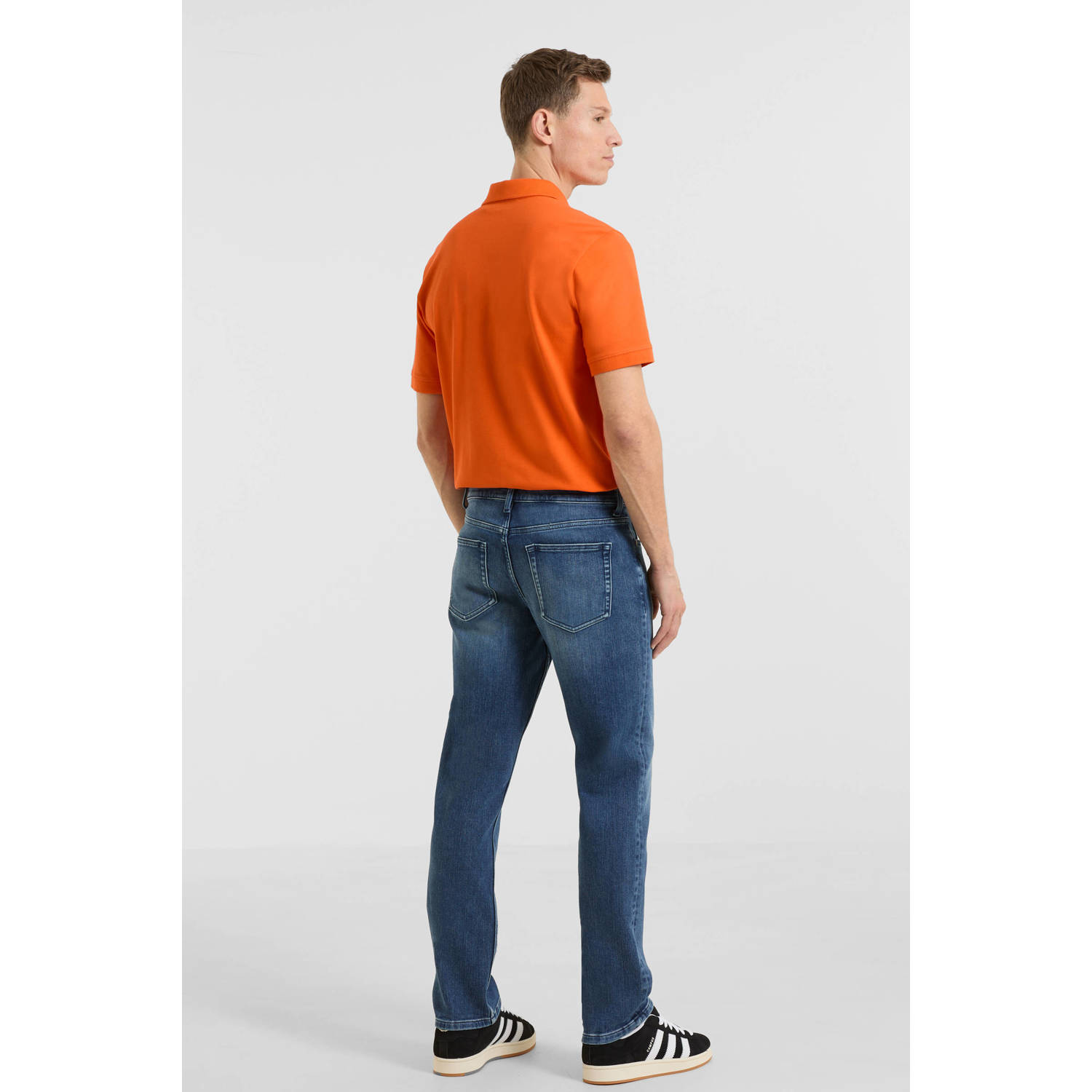 anytime relaxed fit jeans blauw