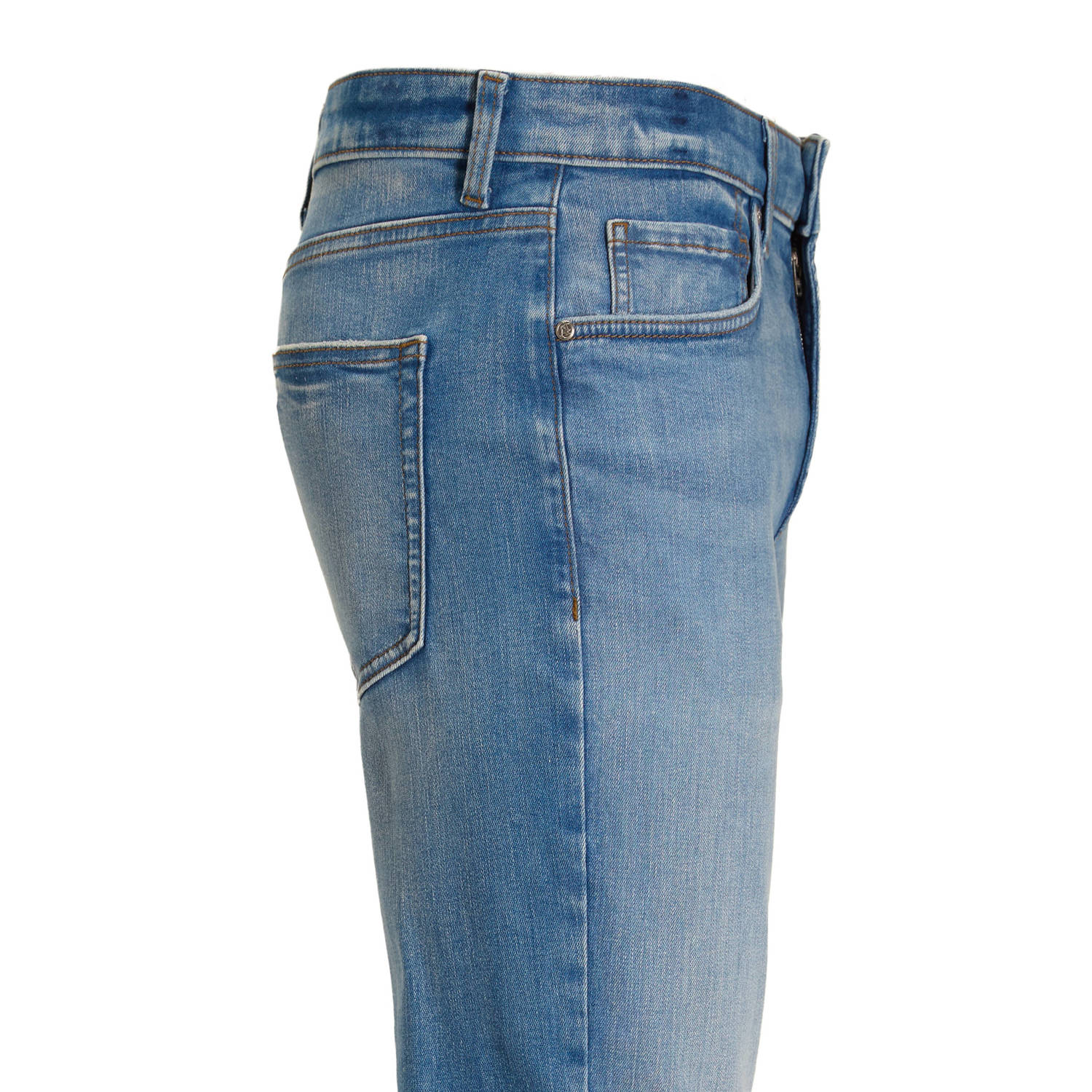 anytime slim fit jeans lichtblauw