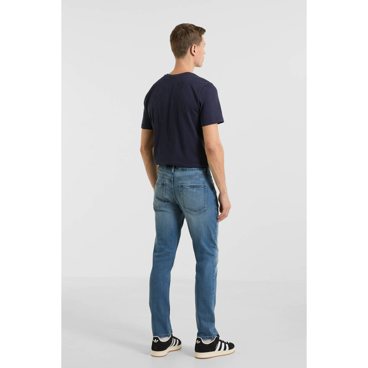 anytime slim fit jeans lichtblauw
