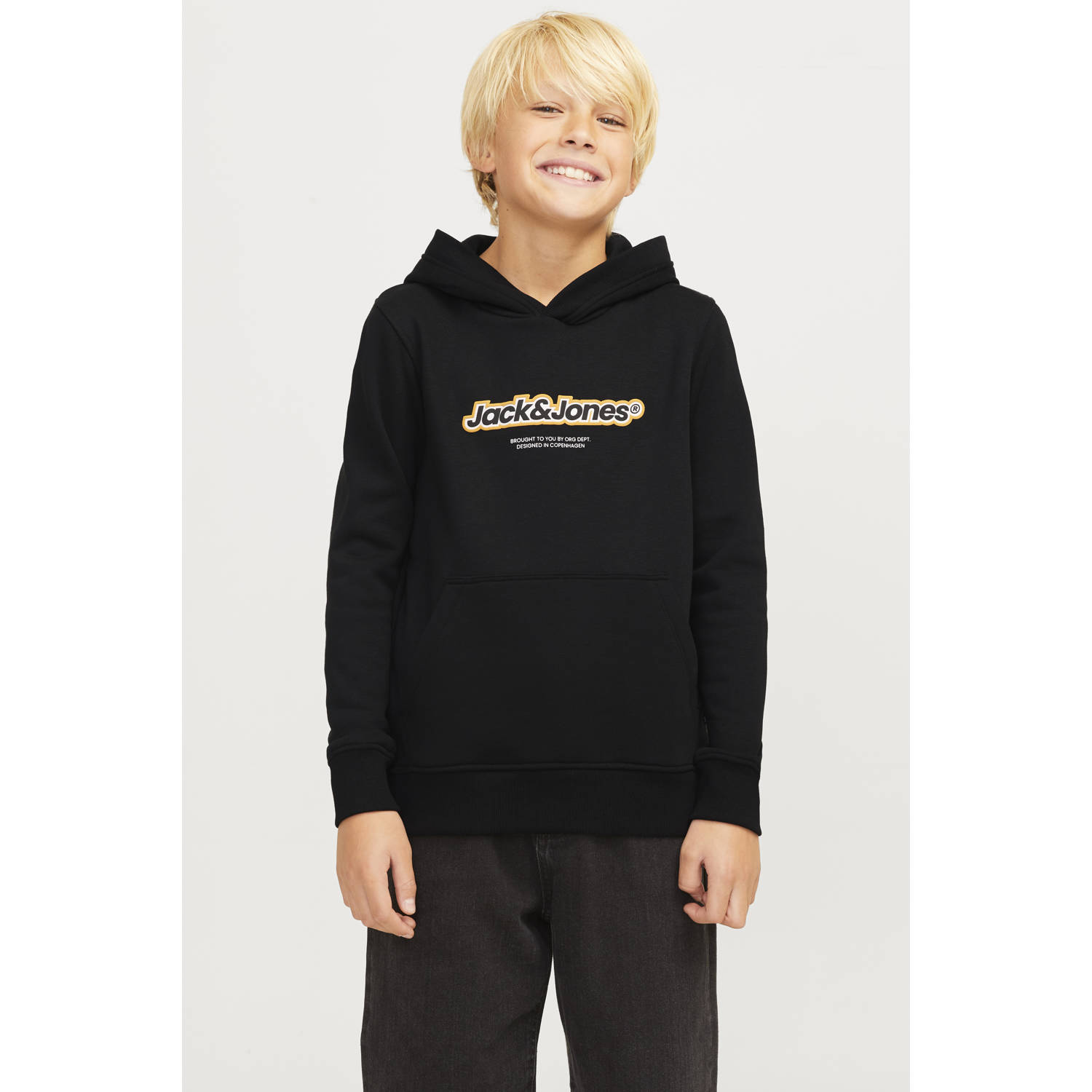 Jack & Jones Junior Hoodie JORVESTERBRO NEWTON BRNDG SWEAT BF JNR