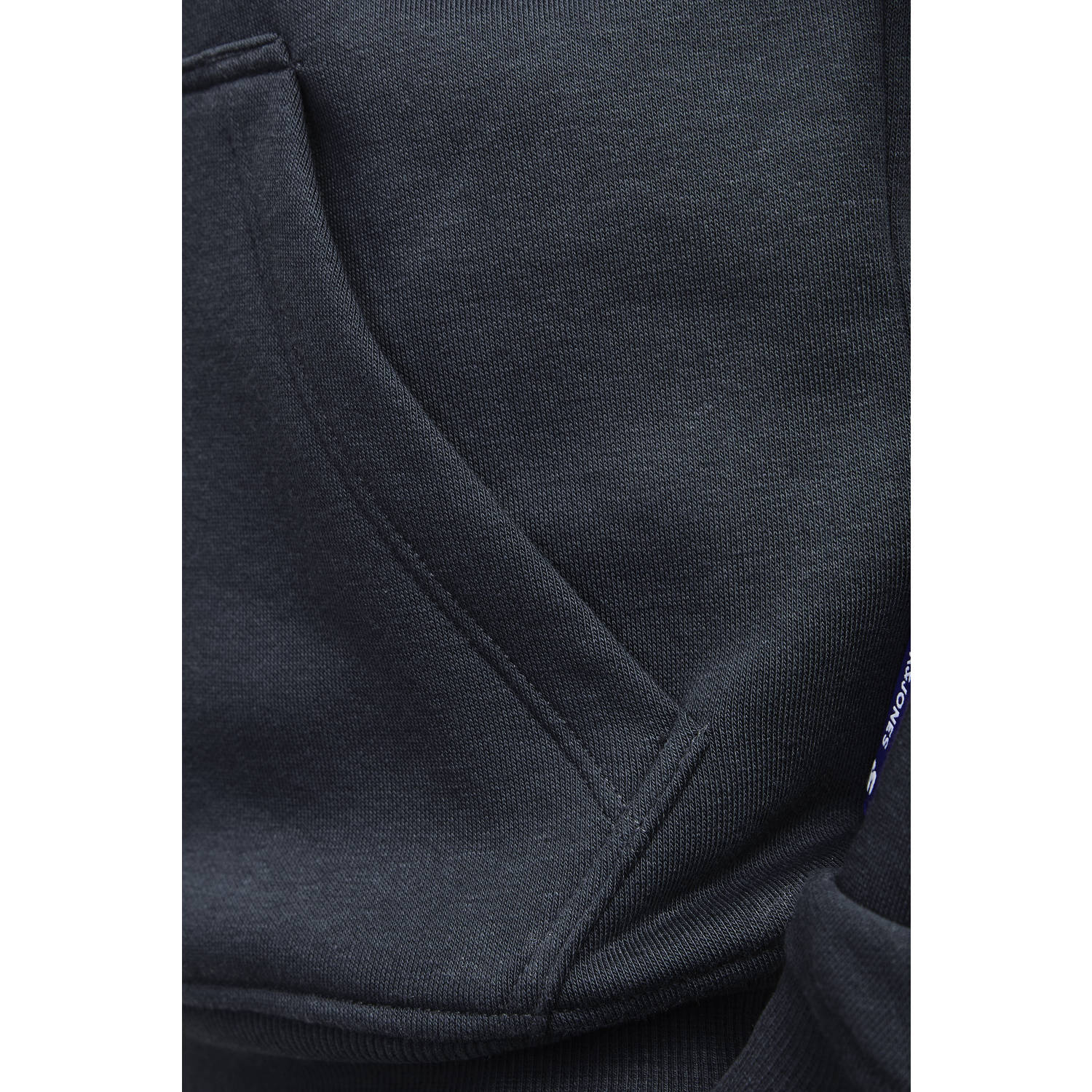 JACK & JONES JUNIOR hoodie JORVESTERBRO NEWTON met logo donkergroen