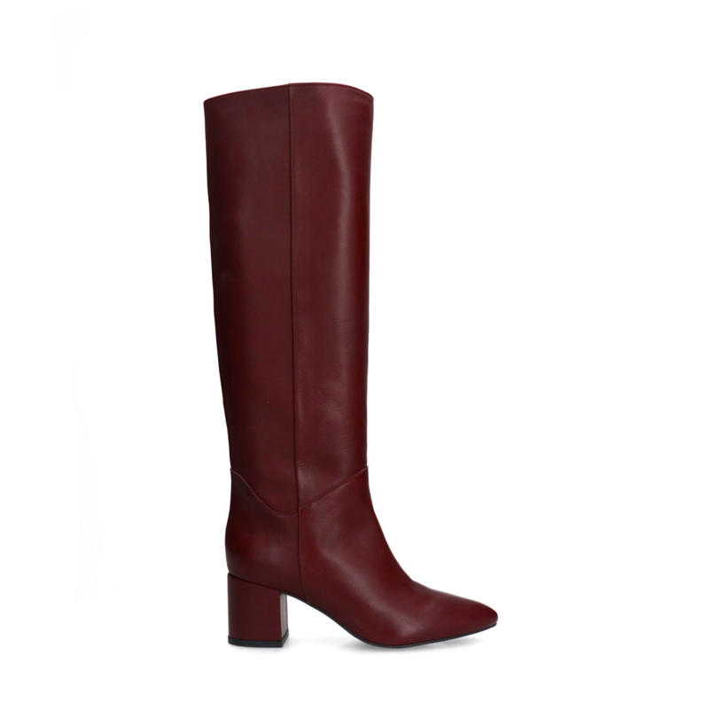 Manfield Leren Hoge Laarzen Bordeaux Wehkamp Manfield Leren Hoge Laarzen Bordeaux Wehkamp