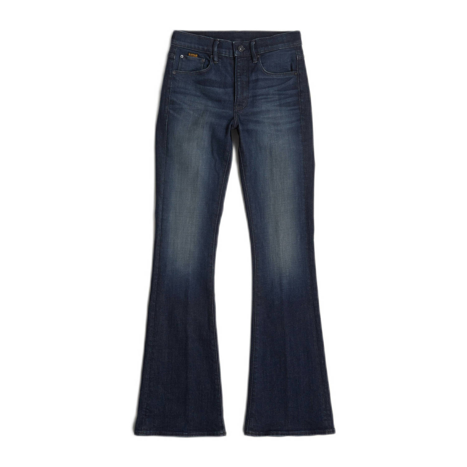 G-Star RAW 3301 Flare Jeans Donkerblauw Dames