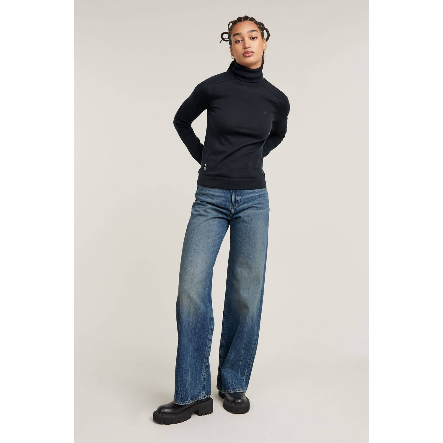 G-STAR high waist loose jeans Deckk 2.0