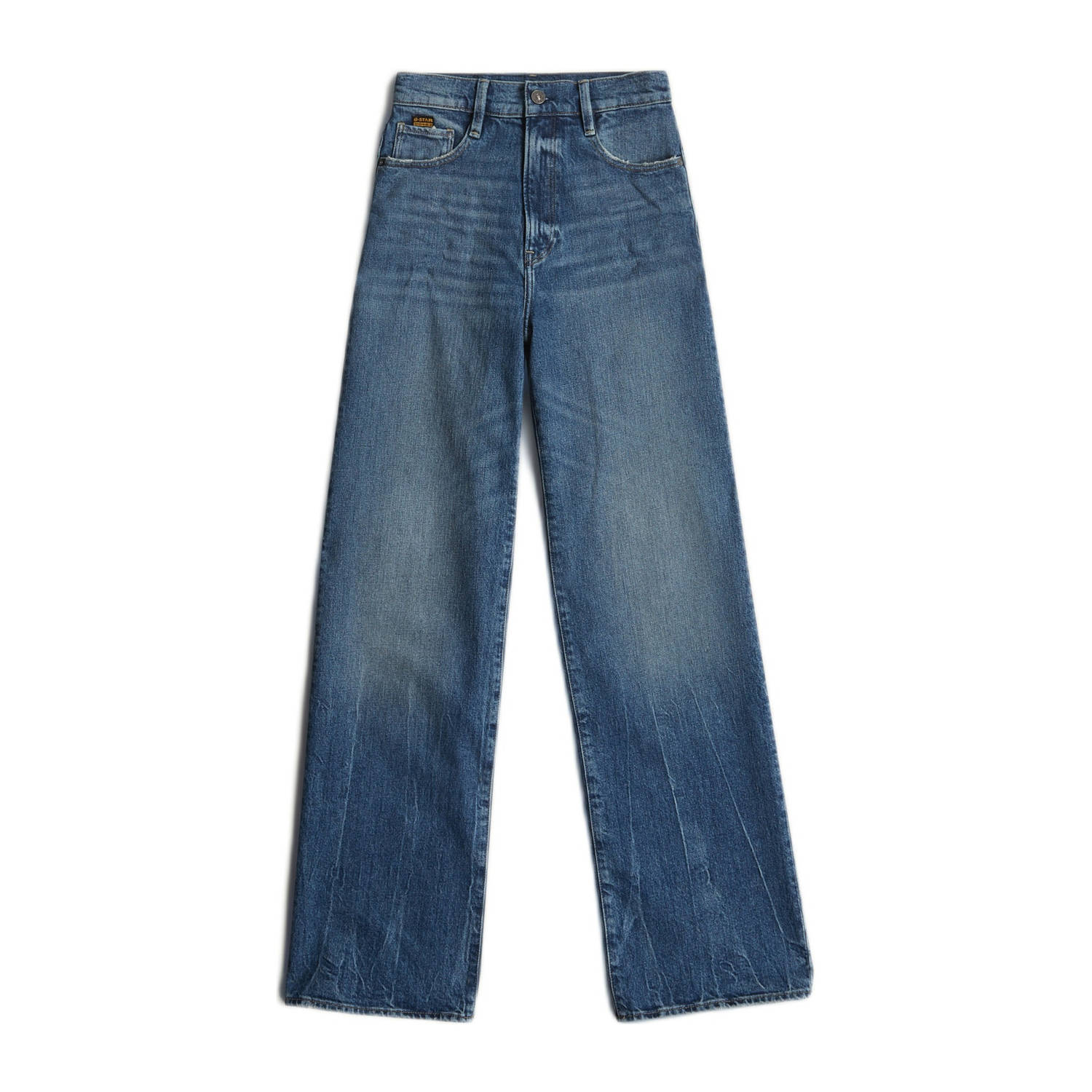 G-Star RAW Deck 2.0 High Loose Jeans Midden blauw Dames