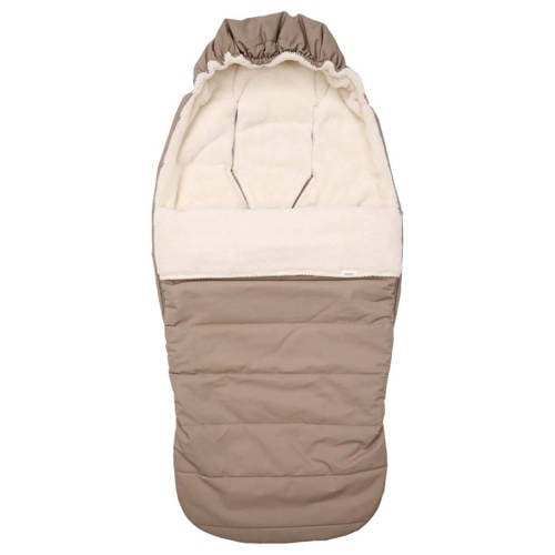Koeka buggy voetenzak Calgary met teddy taupe afbeelding