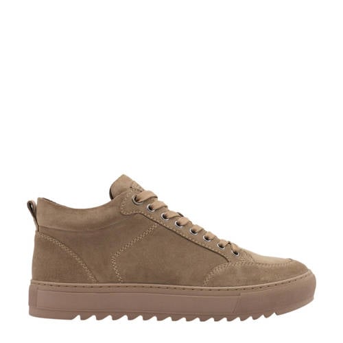 Bench suède sneakers taupe afbeelding