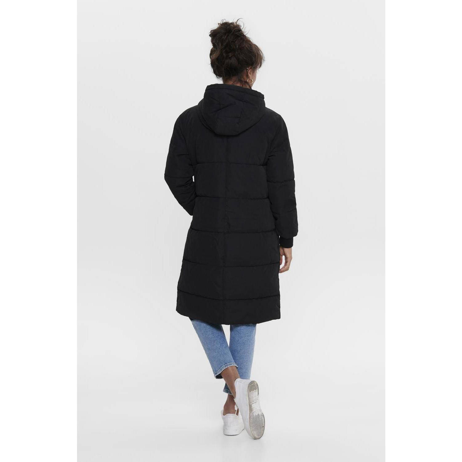 JDY gewatteerde winterjas NEW zwart