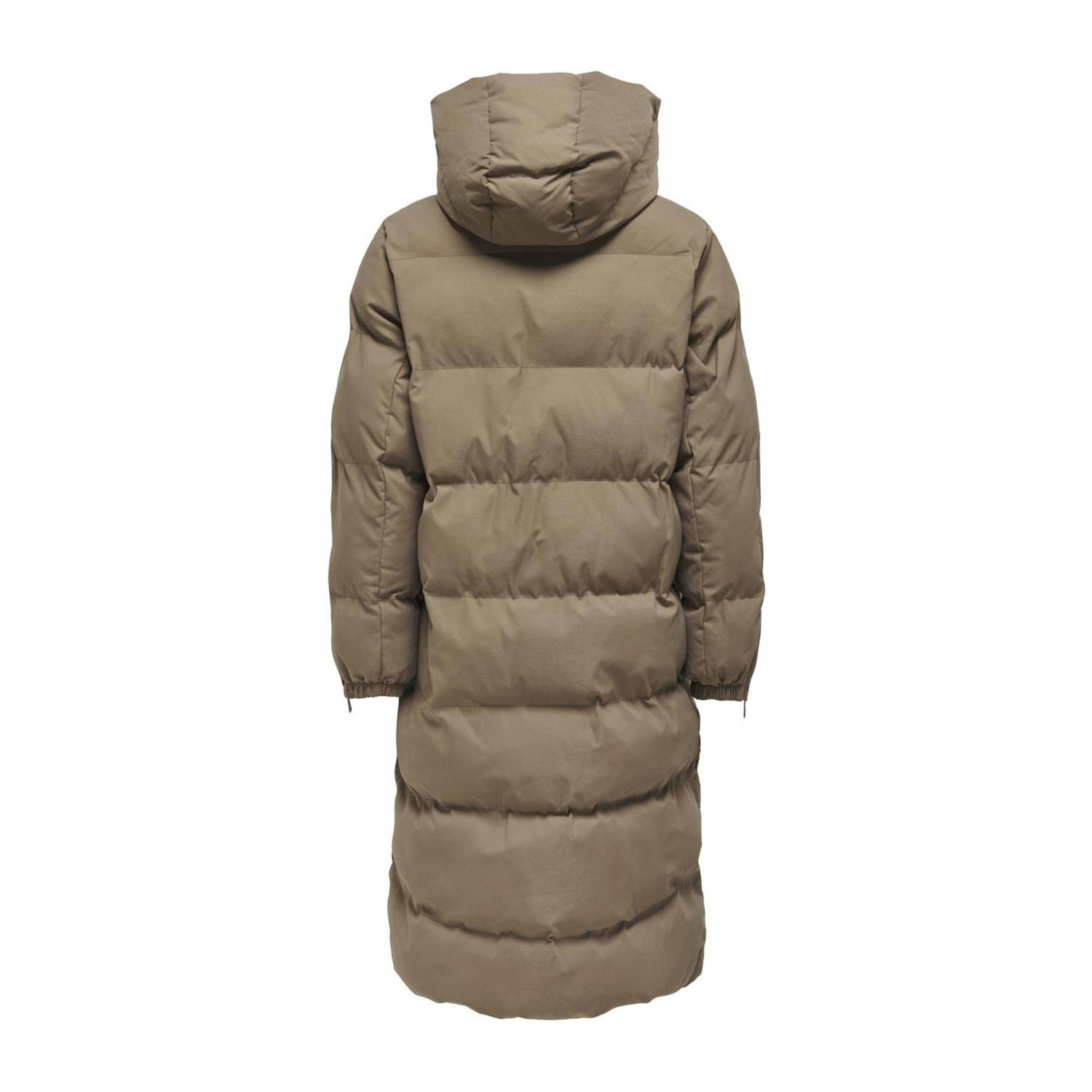 JDY gewatteerde winterjas FLOTTE camel