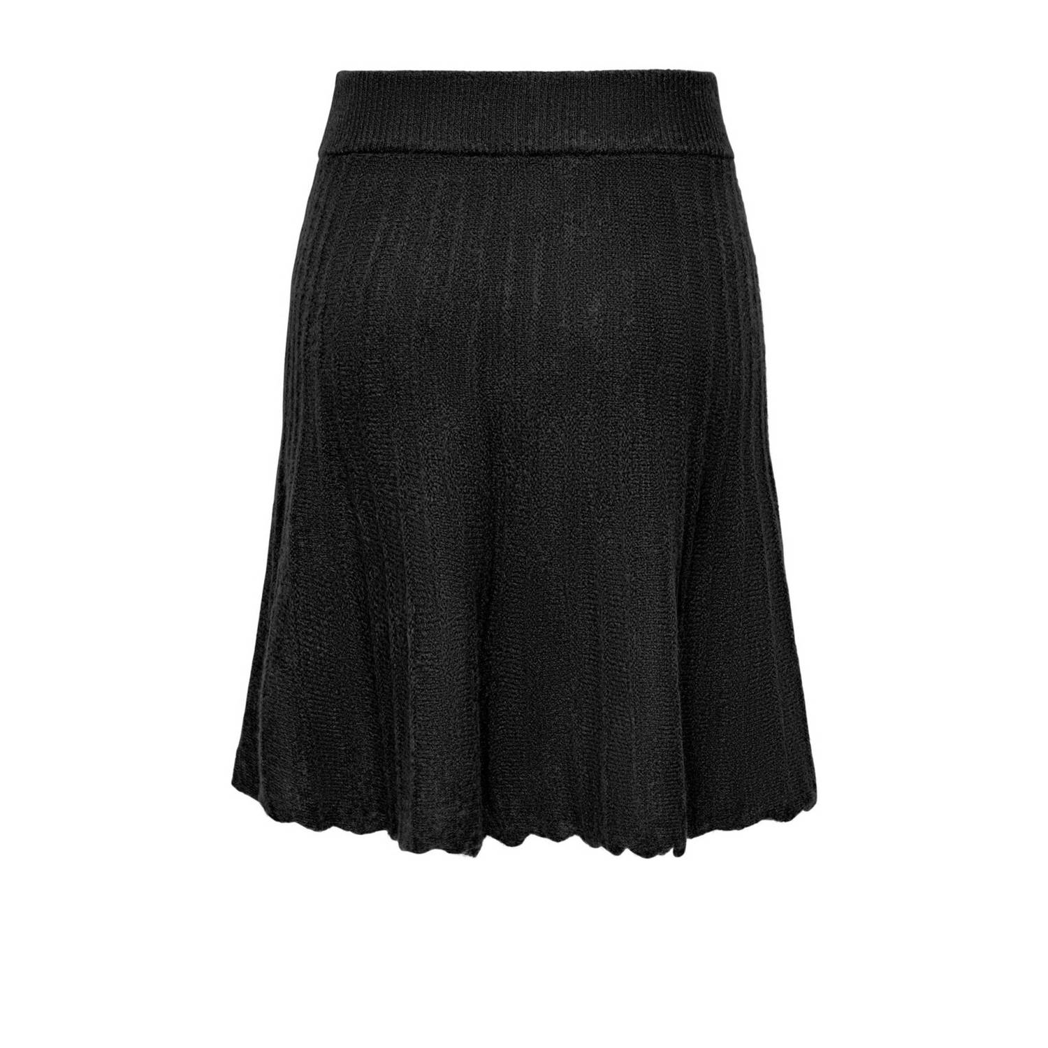 JDY midi rok zwart