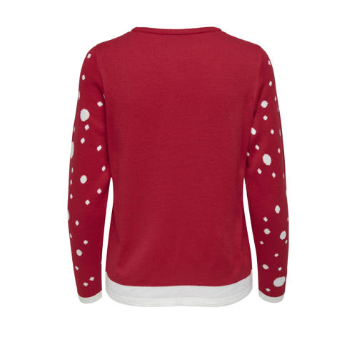 JDY gebreide trui rood afbeelding
