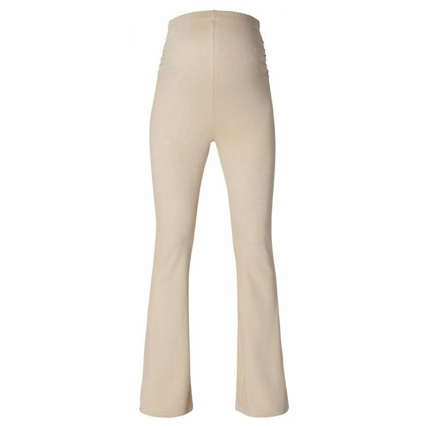 Noppies maternity high waist flared broek Umea beige