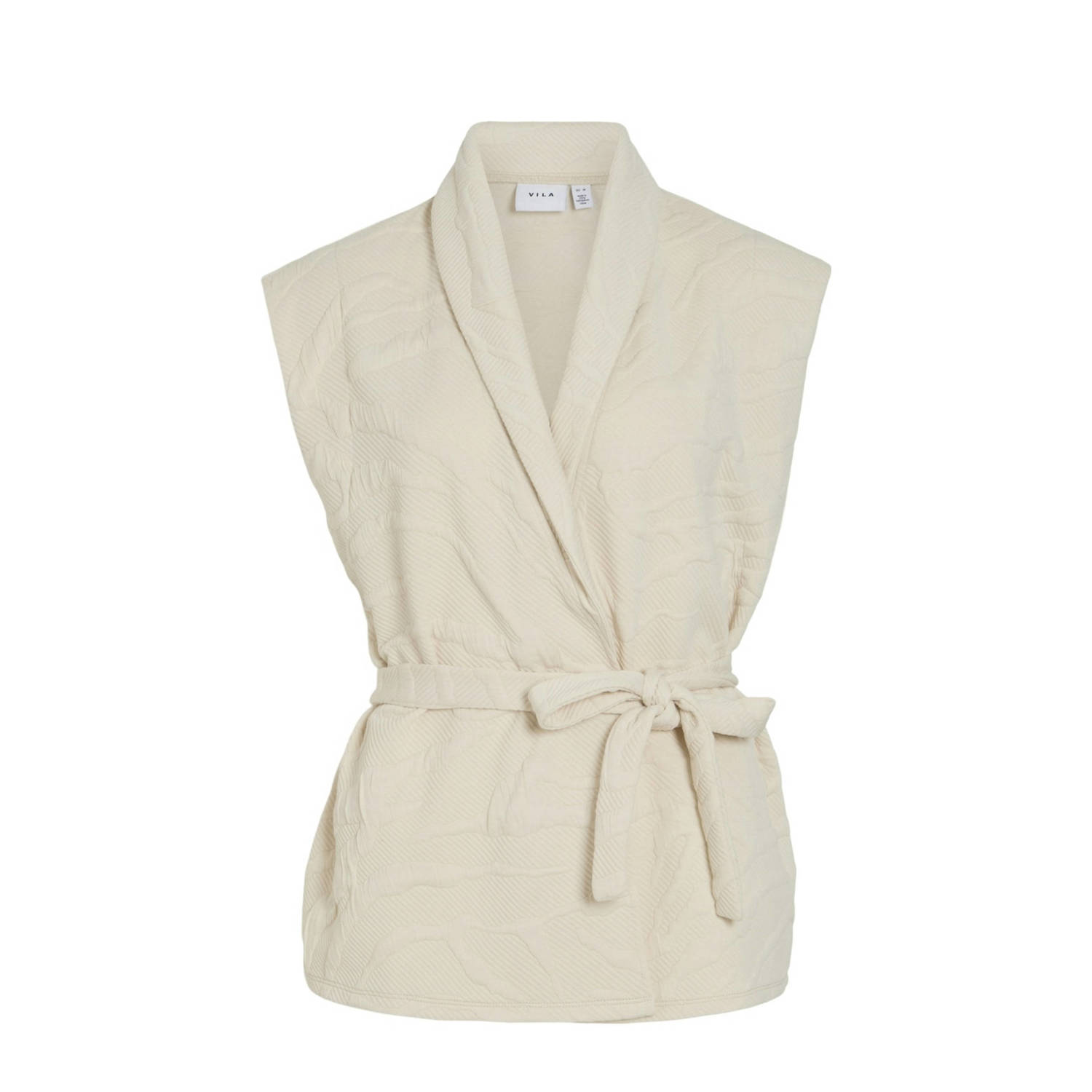 VILA gilet ecru