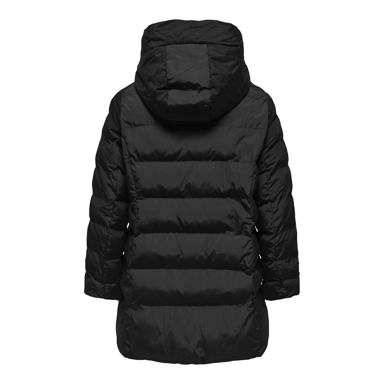 ONLY CARMAKOMA gewatteerde winterjas CARLINA zwart