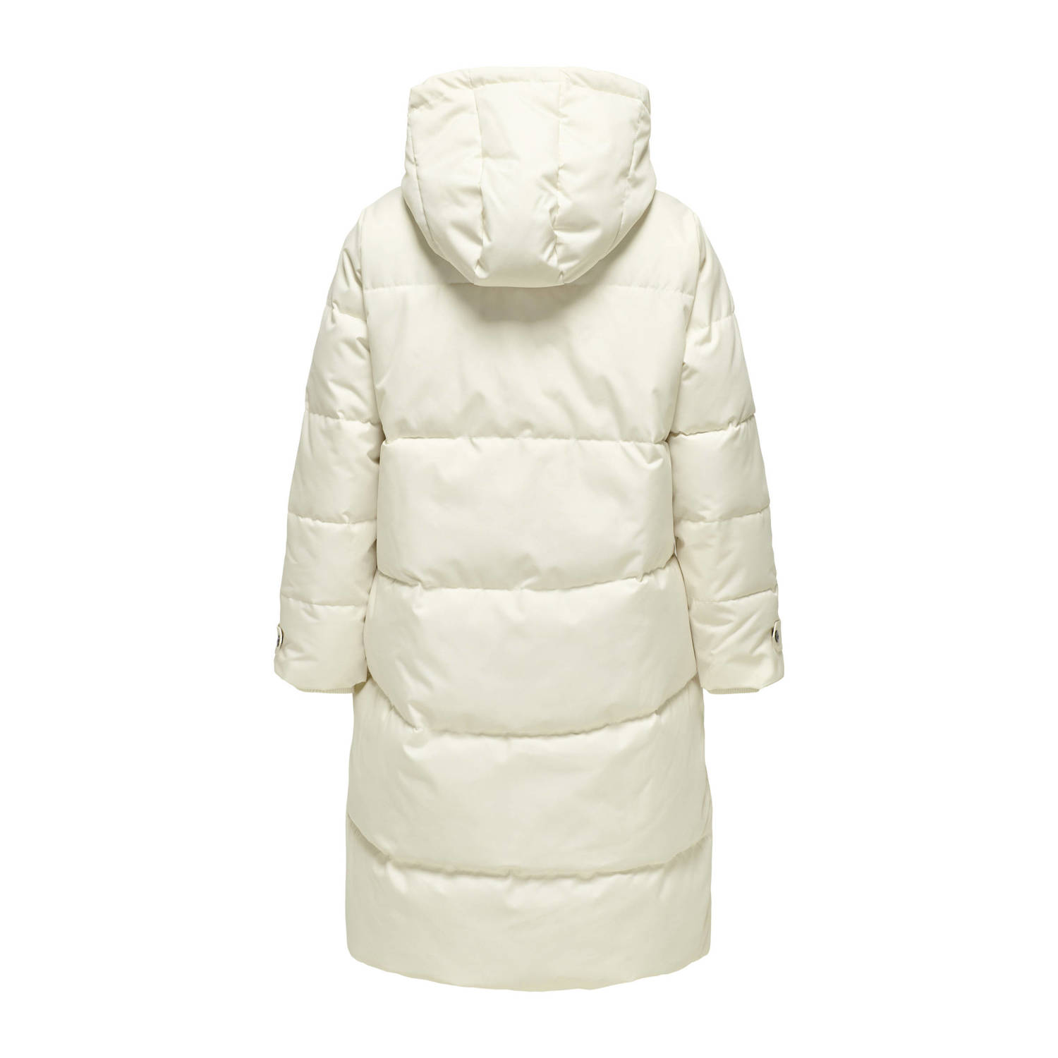 ONLY CARMAKOMA gewatteerde winterjas CARIRENE ecru