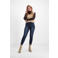 Florez slim fit jeans Bobbi dark blue denim