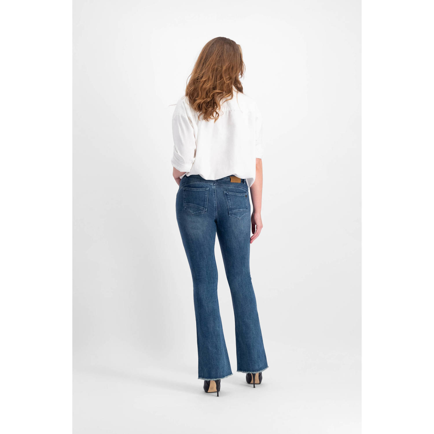 Florez flared jeans medium blue denim